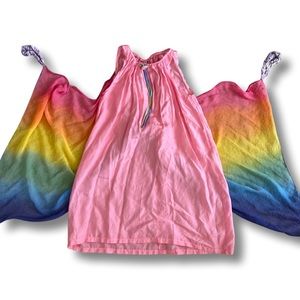 Sarah’s Silks fairy/butterfly dress with wings size XS/S